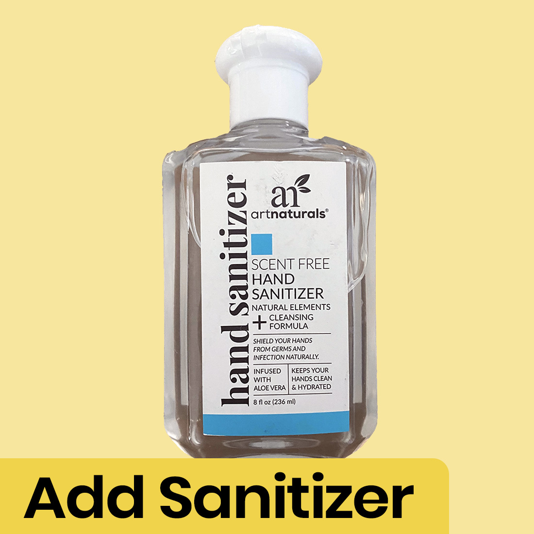 Clearance - ArtNaturals Scent Free Hand Sanitizer (8 fl. oz