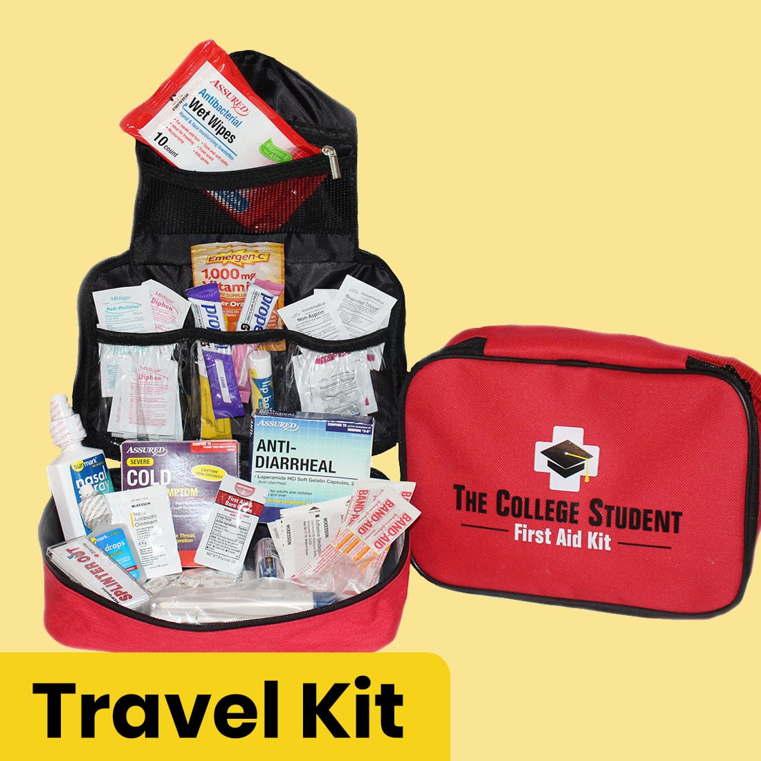 Travel Walking Pharmacy :: Travel Emergency Kit 